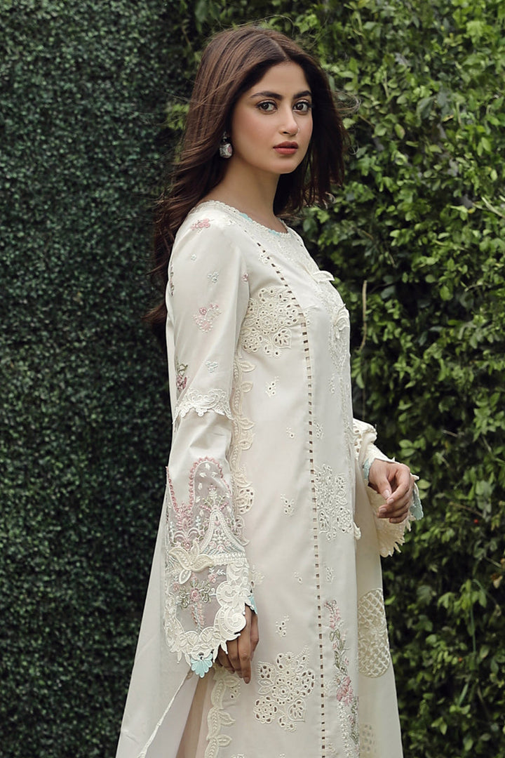 Qalamkar | Festive Lawn 2024 | PS-04 ZUHA - Hoorain Designer Wear - Pakistani Ladies Branded Stitched Clothes in United Kingdom, United states, CA and Australia