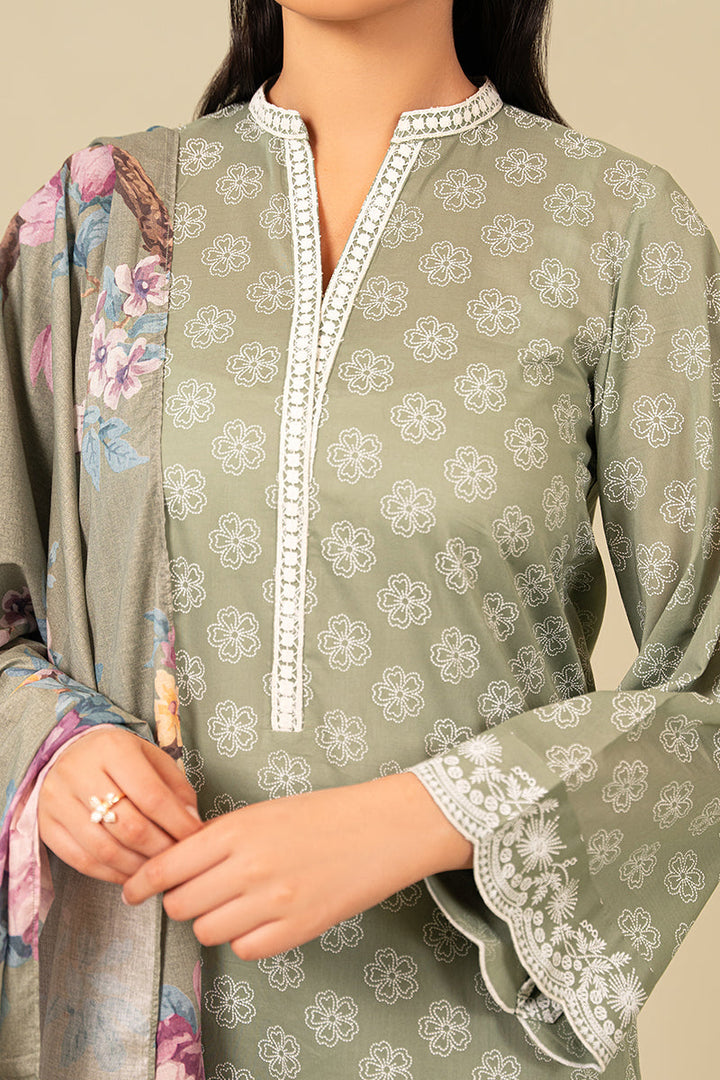 Cross Stitch | Daily Wear Lawn | CS-06 - Hoorain Designer Wear - Pakistani Ladies Branded Stitched Clothes in United Kingdom, United states, CA and Australia