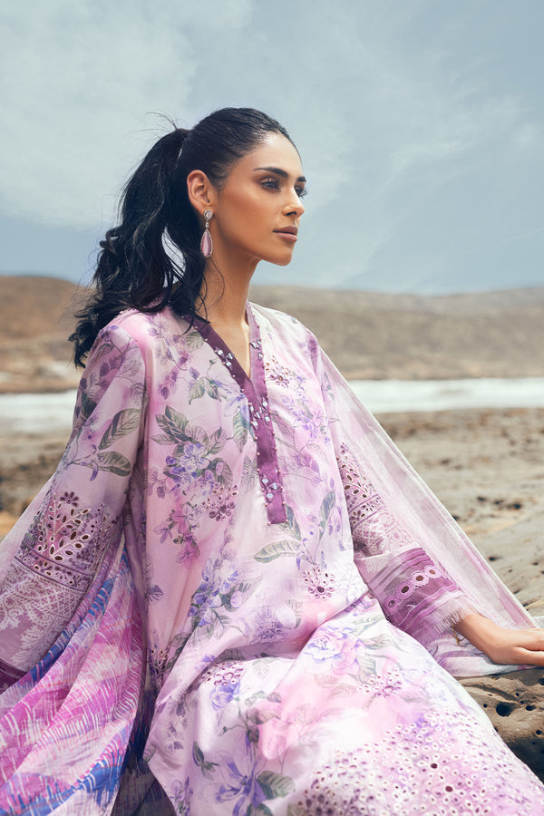 Nureh | Gardenia Lawn 24 | N-07 - Hoorain Designer Wear - Pakistani Ladies Branded Stitched Clothes in United Kingdom, United states, CA and Australia