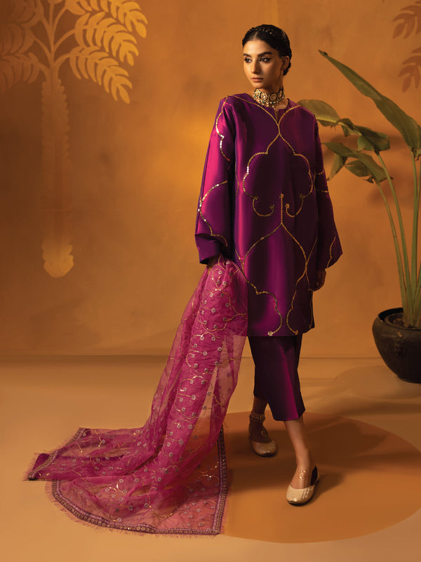 Faiza Faisal | Signature Pret Eid Edit | Zoe - Hoorain Designer Wear - Pakistani Ladies Branded Stitched Clothes in United Kingdom, United states, CA and Australia