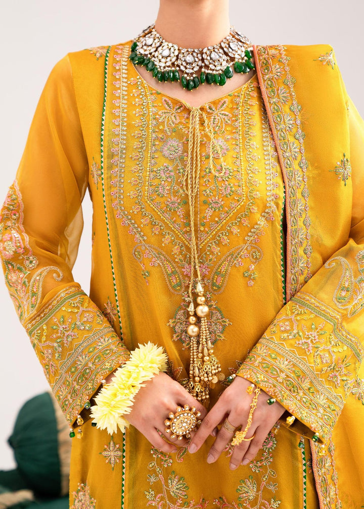Dastoor | Sajni Luxury Eid Collection 24 | Parigul - Hoorain Designer Wear - Pakistani Ladies Branded Stitched Clothes in United Kingdom, United states, CA and Australia