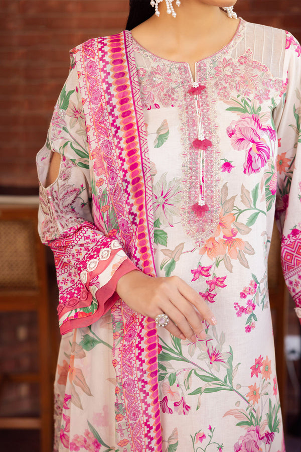 Nureh | Glam Girl Lawn | GL-11 - Hoorain Designer Wear - Pakistani Ladies Branded Stitched Clothes in United Kingdom, United states, CA and Australia