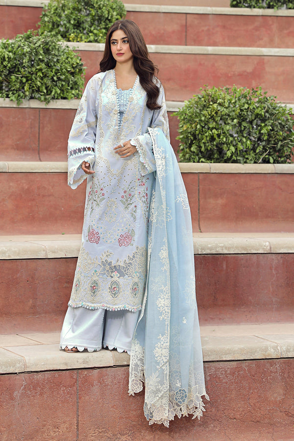 Qalamkar | Festive Lawn 2024 | PS-10 ZAIB - Hoorain Designer Wear - Pakistani Ladies Branded Stitched Clothes in United Kingdom, United states, CA and Australia