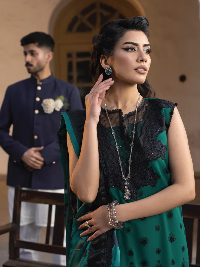 Faiza Faisal | Maya Luxury Lawn | Jaana - Hoorain Designer Wear - Pakistani Ladies Branded Stitched Clothes in United Kingdom, United states, CA and Australia