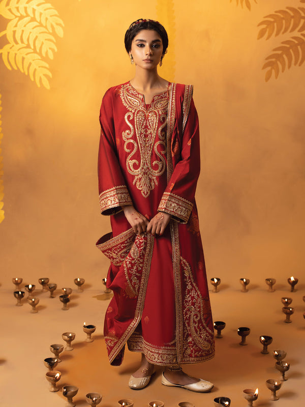 Faiza Faisal | Signature Pret Eid Edit | Gina - Hoorain Designer Wear - Pakistani Ladies Branded Stitched Clothes in United Kingdom, United states, CA and Australia