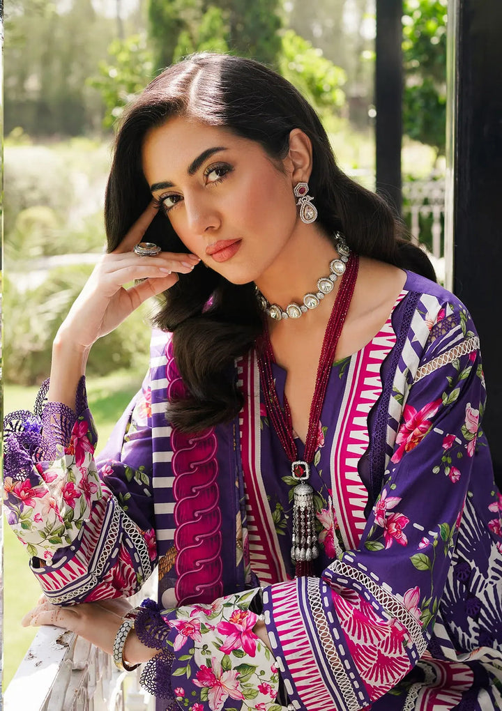 Elaf Premium | Printed Collection 24 | EEP-02B - Bloomie - Hoorain Designer Wear - Pakistani Ladies Branded Stitched Clothes in United Kingdom, United states, CA and Australia