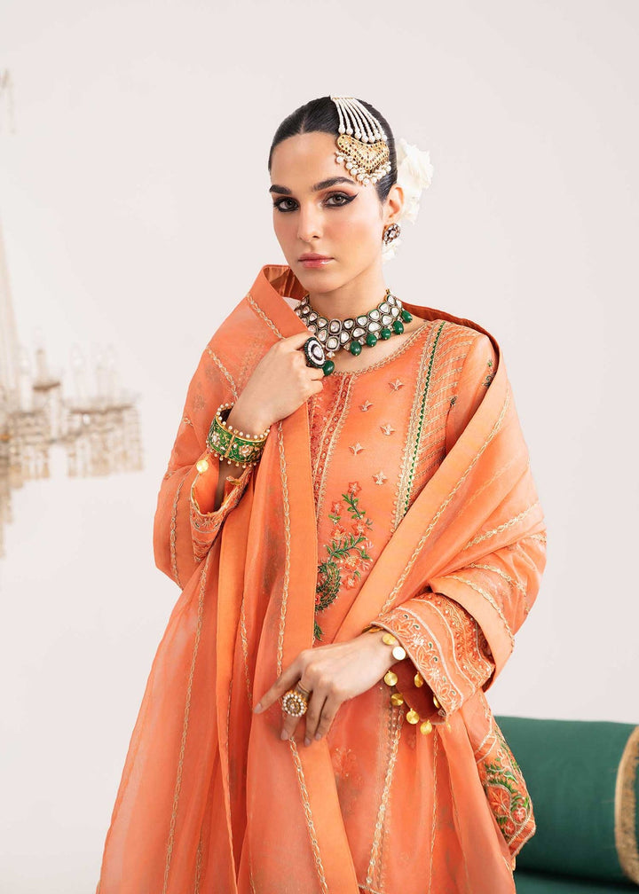 Dastoor | Sajni Luxury Eid Collection 24 | Niloofar - Hoorain Designer Wear - Pakistani Ladies Branded Stitched Clothes in United Kingdom, United states, CA and Australia