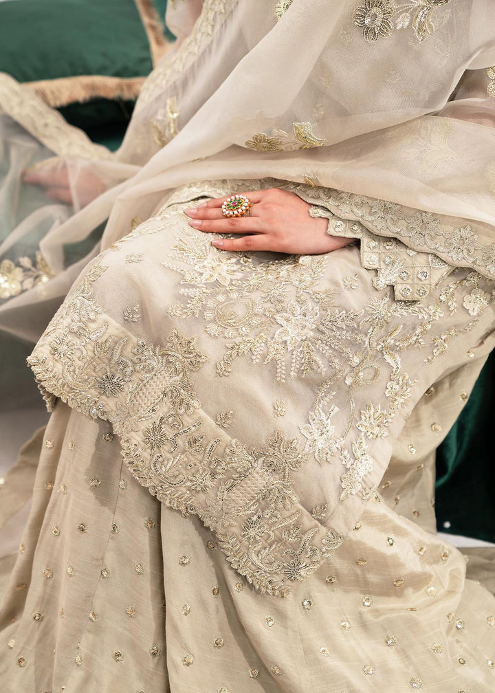 Dastoor | Sajni Luxury Eid Collection 24 | Nahal - Hoorain Designer Wear - Pakistani Ladies Branded Stitched Clothes in United Kingdom, United states, CA and Australia
