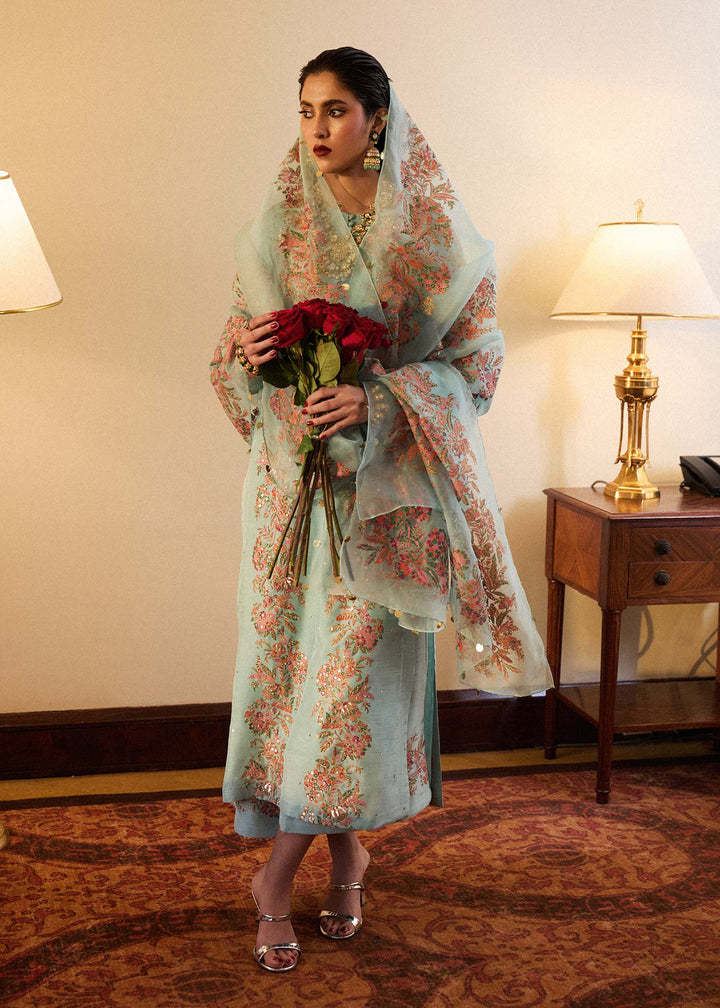 Hussain Rehar | Luxury Pret SS 24 | Salji - Hoorain Designer Wear - Pakistani Ladies Branded Stitched Clothes in United Kingdom, United states, CA and Australia