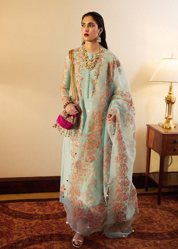 Hussain Rehar | Luxury Pret SS 24 | Salji - Hoorain Designer Wear - Pakistani Ladies Branded Stitched Clothes in United Kingdom, United states, CA and Australia