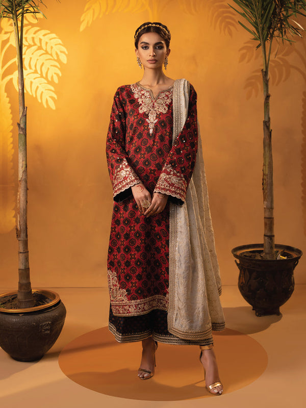 Faiza Faisal | Signature Pret Eid Edit |Carina - Hoorain Designer Wear - Pakistani Ladies Branded Stitched Clothes in United Kingdom, United states, CA and Australia