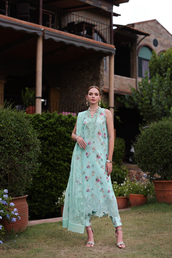 Noor by Saadia Asad | Eid Luxe Printkari 24 | D5 - Hoorain Designer Wear - Pakistani Ladies Branded Stitched Clothes in United Kingdom, United states, CA and Australia