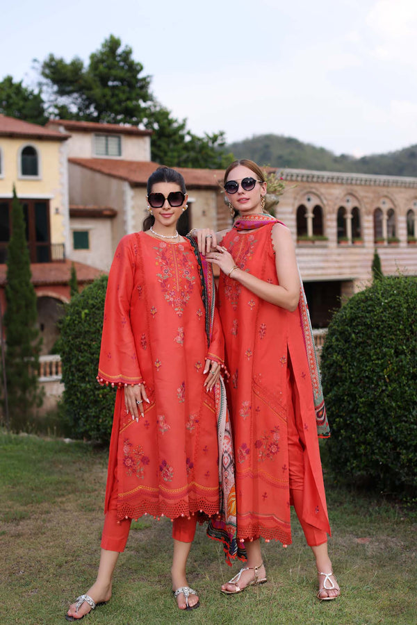 Noor by Saadia Asad | Eid Luxe Printkari 24 | D3 - Hoorain Designer Wear - Pakistani Ladies Branded Stitched Clothes in United Kingdom, United states, CA and Australia
