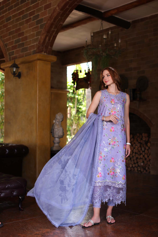 Noor by Saadia Asad | Eid Luxe Printkari 24 | D10 - Hoorain Designer Wear - Pakistani Ladies Branded Stitched Clothes in United Kingdom, United states, CA and Australia