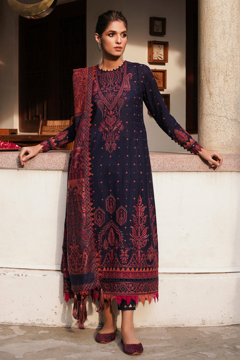 Jazmin | Winter Edition 24 | Slub Khaddar UW-0074 L