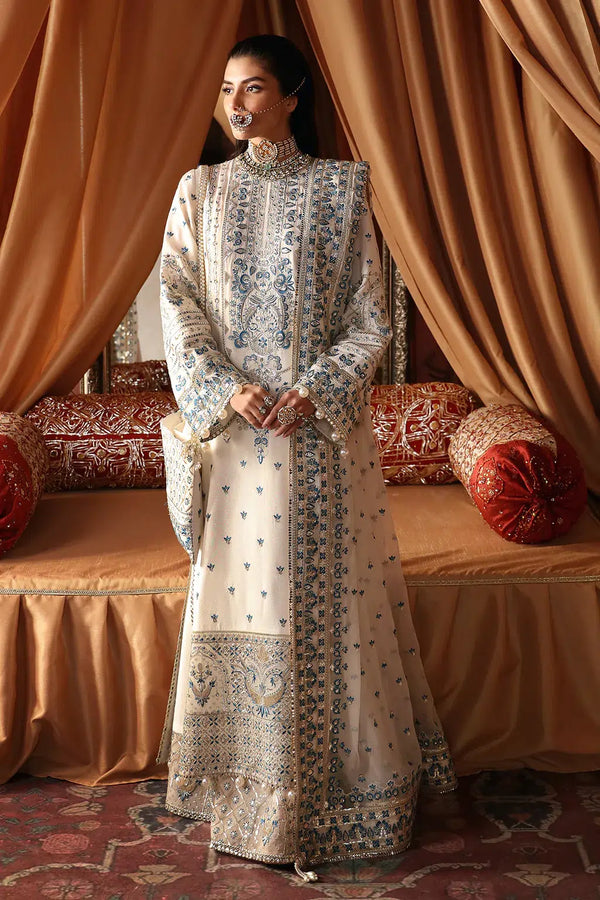 Afrozeh | Divani Silk Edit | Chandni - Hoorain Designer Wear - Pakistani Ladies Branded Stitched Clothes in United Kingdom, United states, CA and Australia