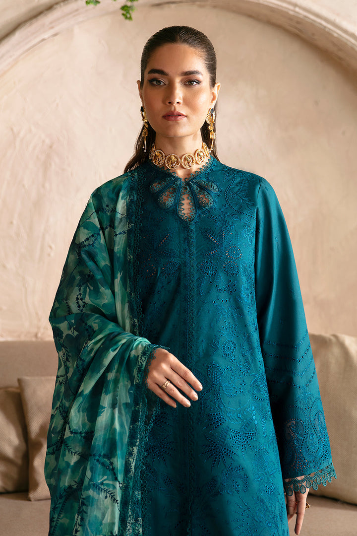 Afrozeh | Cascade Luxury Lawn 24 | Mia - Hoorain Designer Wear - Pakistani Ladies Branded Stitched Clothes in United Kingdom, United states, CA and Australia