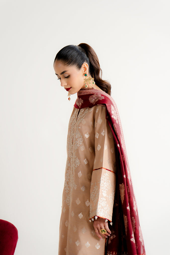 Beech Tree| Embroidered Lawn 24 | P-08 - Hoorain Designer Wear - Pakistani Ladies Branded Stitched Clothes in United Kingdom, United states, CA and Australia