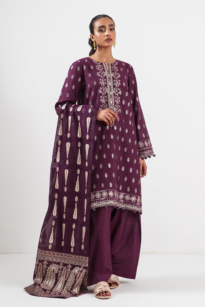 Beech Tree| Embroidered Lawn 24 | P-05 - Hoorain Designer Wear - Pakistani Ladies Branded Stitched Clothes in United Kingdom, United states, CA and Australia