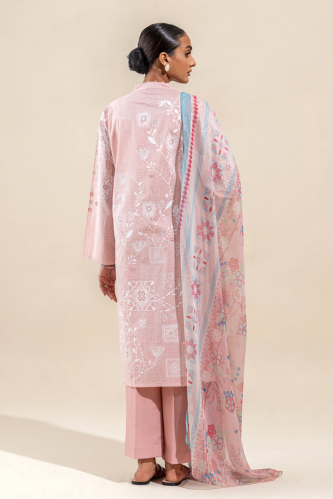 Beech Tree| Embroidered Lawn 24 | P-10 - Hoorain Designer Wear - Pakistani Ladies Branded Stitched Clothes in United Kingdom, United states, CA and Australia