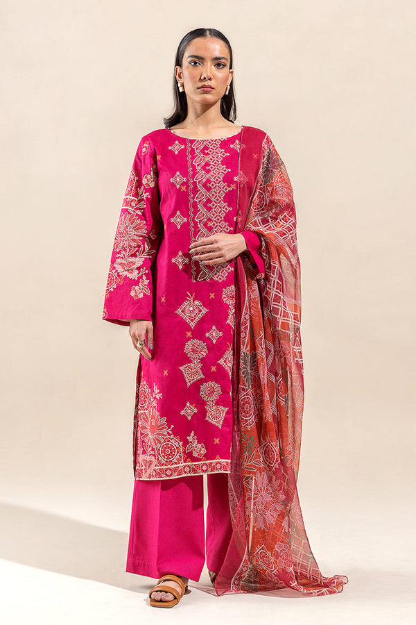 Beech Tree| Embroidered Lawn 24 | P-31 - Hoorain Designer Wear - Pakistani Ladies Branded Stitched Clothes in United Kingdom, United states, CA and Australia