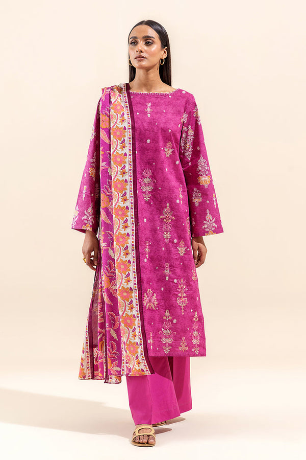 Beech Tree| Embroidered Lawn 24 | P-28 - Hoorain Designer Wear - Pakistani Ladies Branded Stitched Clothes in United Kingdom, United states, CA and Australia