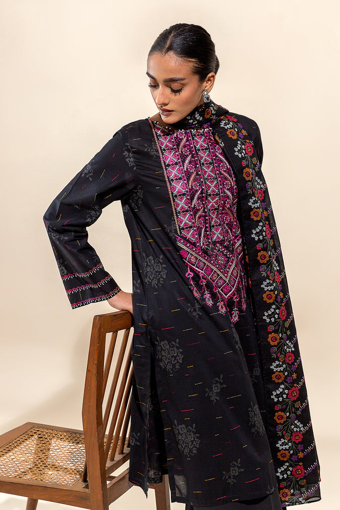 Beech Tree| Embroidered Lawn 24 | P-01 - Hoorain Designer Wear - Pakistani Ladies Branded Stitched Clothes in United Kingdom, United states, CA and Australia