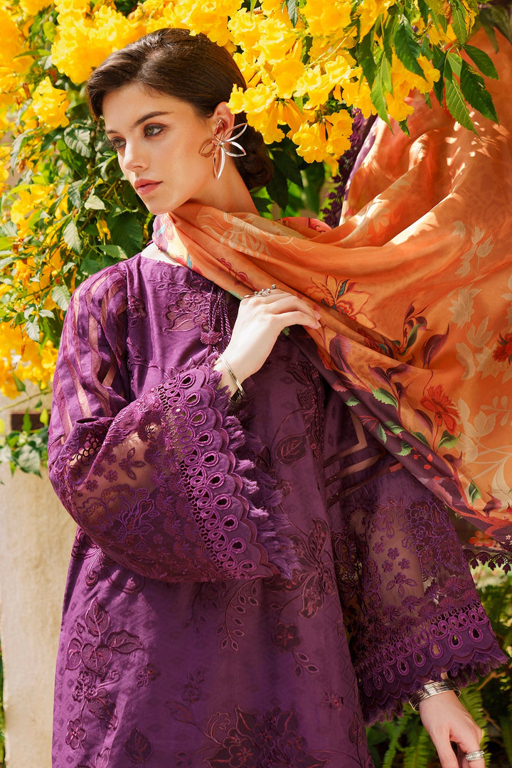 Baroque | Swiss Lawn 24 | SL12-D04 - Hoorain Designer Wear - Pakistani Ladies Branded Stitched Clothes in United Kingdom, United states, CA and Australia