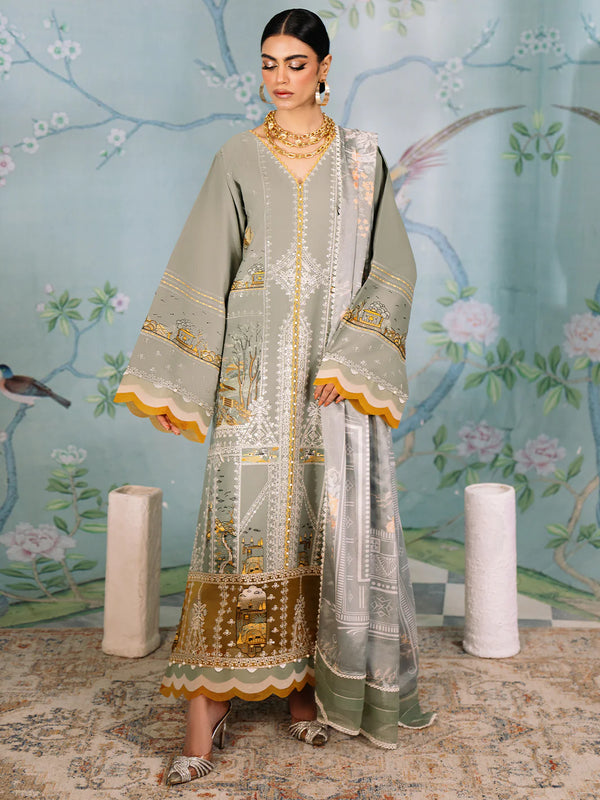 Bin Ilyas | La Hira Spring Summer 24 | 206-A - Hoorain Designer Wear - Pakistani Ladies Branded Stitched Clothes in United Kingdom, United states, CA and Australia