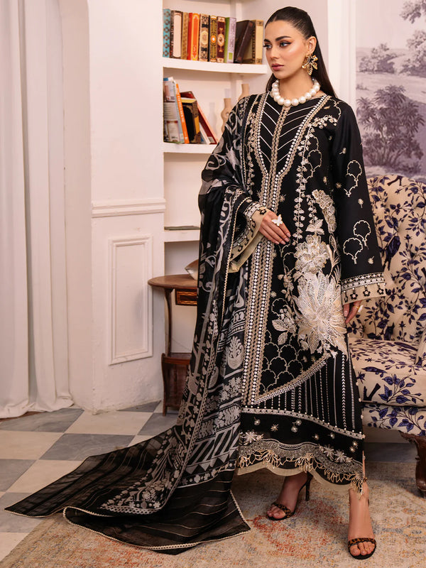 Bin Ilyas | La Hira Spring Summer 24 | 207-B - Hoorain Designer Wear - Pakistani Ladies Branded Stitched Clothes in United Kingdom, United states, CA and Australia