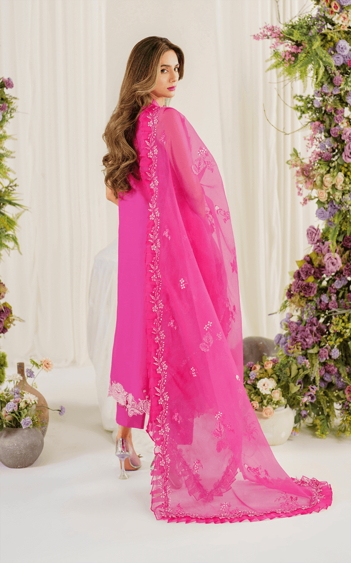 Asifa and Nabeel | Pretty in Pink Limited Edition | Carnation (PP-2) - Hoorain Designer Wear - Pakistani Ladies Branded Stitched Clothes in United Kingdom, United states, CA and Australia