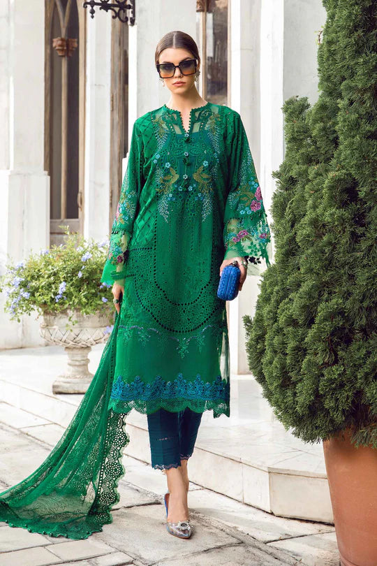 Maria B | Eid Lawn Collection |  02 - Hoorain Designer Wear - Pakistani Ladies Branded Stitched Clothes in United Kingdom, United states, CA and Australia