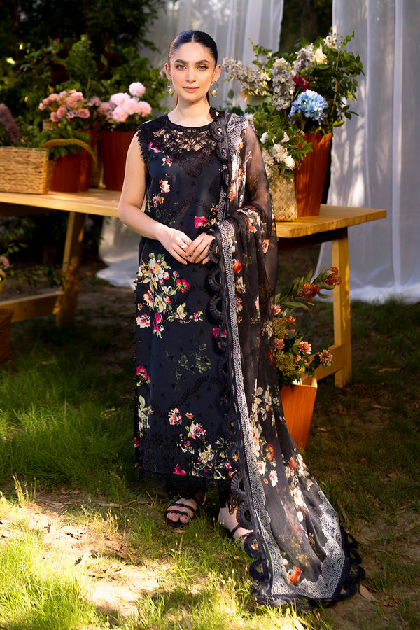 Neeshay | Summer Lines Printkari | OLIVINE - Hoorain Designer Wear - Pakistani Ladies Branded Stitched Clothes in United Kingdom, United states, CA and Australia