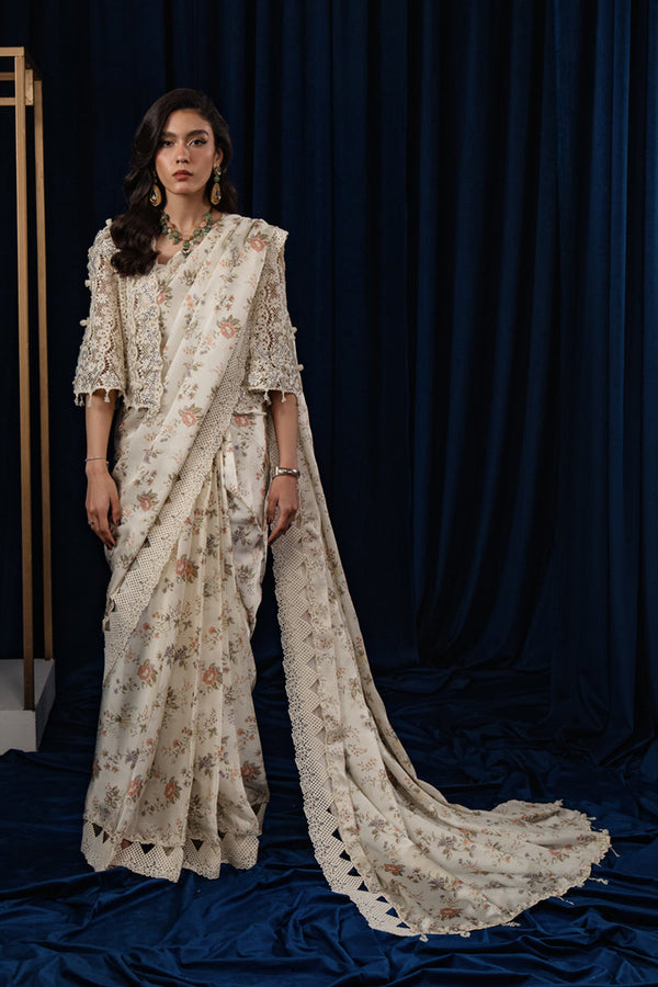 Qalamkar | Luxe Pret | CR-05 AMIRA - Hoorain Designer Wear - Pakistani Ladies Branded Stitched Clothes in United Kingdom, United states, CA and Australia