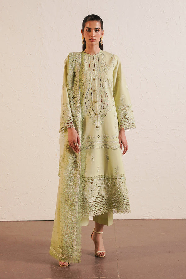 Afrozeh | Chikankari Lawn 24 | Kelly - Hoorain Designer Wear - Pakistani Ladies Branded Stitched Clothes in United Kingdom, United states, CA and Australia