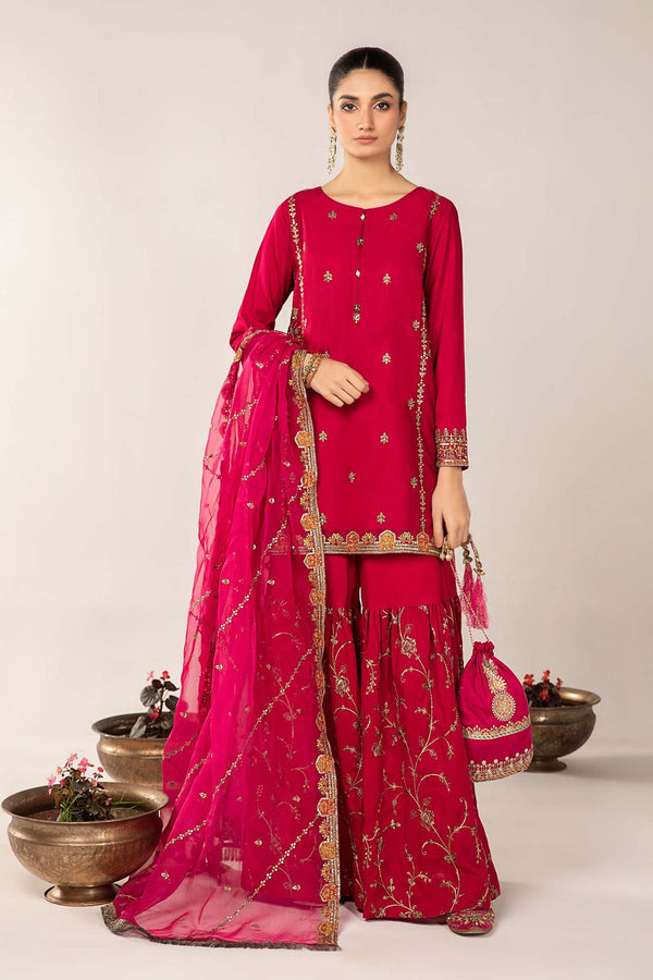 Maria B | Casual Pret 2024 | DW-EF24-105 - Hoorain Designer Wear - Pakistani Ladies Branded Stitched Clothes in United Kingdom, United states, CA and Australia