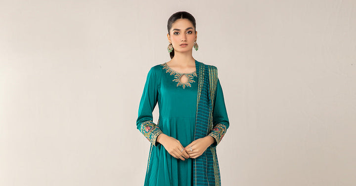 Maria B | Casual Pret 2024 | DW-EF24-115 - Hoorain Designer Wear - Pakistani Ladies Branded Stitched Clothes in United Kingdom, United states, CA and Australia