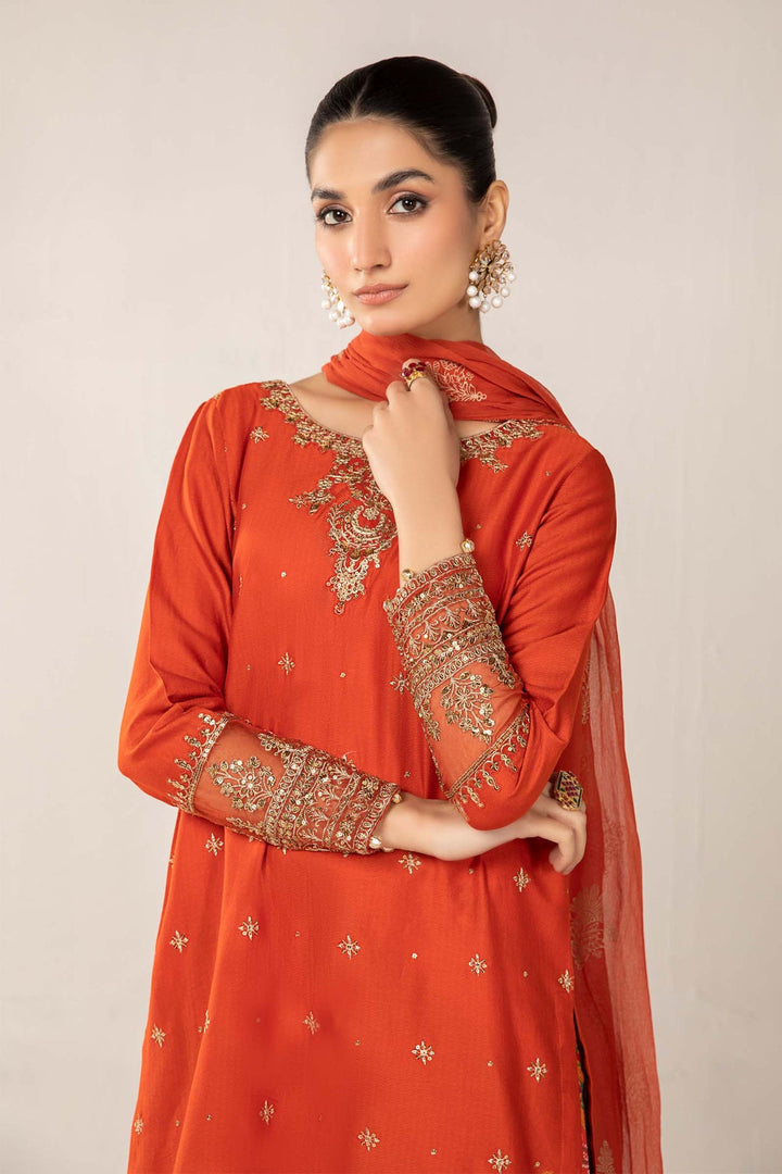 Maria B | Casual Pret 2024 | DW-EF24-119 - Hoorain Designer Wear - Pakistani Ladies Branded Stitched Clothes in United Kingdom, United states, CA and Australia