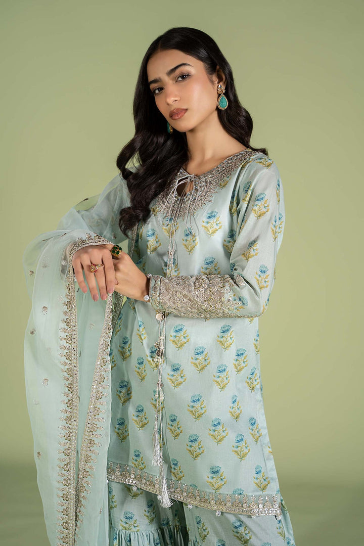 Maria B | Casual Pret 2024 | DW-EF24-14 - Hoorain Designer Wear - Pakistani Ladies Branded Stitched Clothes in United Kingdom, United states, CA and Australia