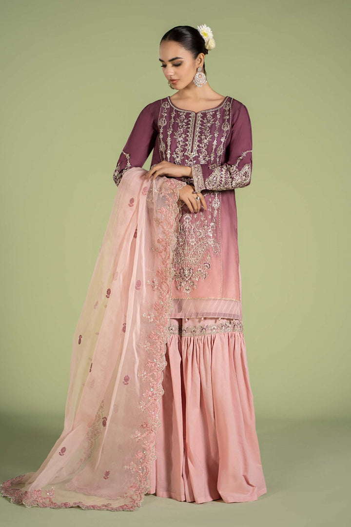 Maria B | Casual Pret 2024 | DW-EF24-46 - Hoorain Designer Wear - Pakistani Ladies Branded Stitched Clothes in United Kingdom, United states, CA and Australia