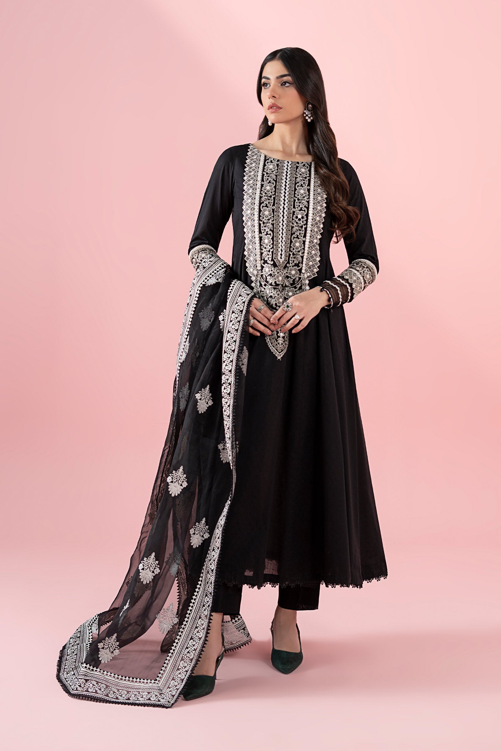 Maria B Luxury Pret 25 DW-EA25-37 – Hoorain Designer Wear