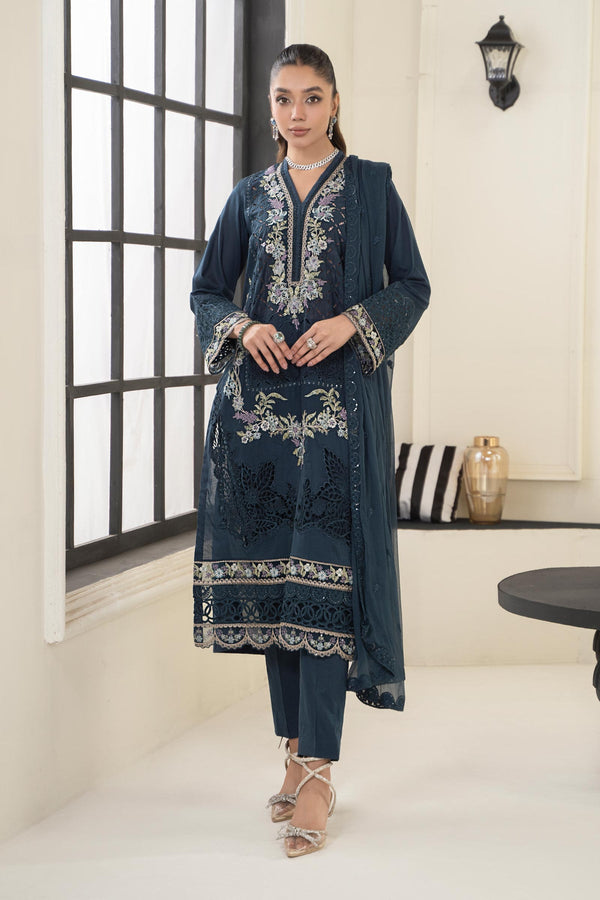 Maria B | Casual Pret 2024 | DW-EF24-17 - Hoorain Designer Wear - Pakistani Ladies Branded Stitched Clothes in United Kingdom, United states, CA and Australia