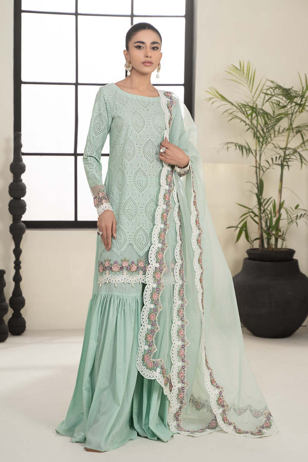 Maria B | Casual Pret 2024 | DW-EF24-48 - Hoorain Designer Wear - Pakistani Ladies Branded Stitched Clothes in United Kingdom, United states, CA and Australia