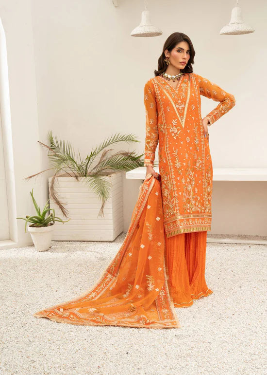 Daud Abbas | Shehnai Festive Formals 24 | Nuri - Hoorain Designer Wear - Pakistani Ladies Branded Stitched Clothes in United Kingdom, United states, CA and Australia
