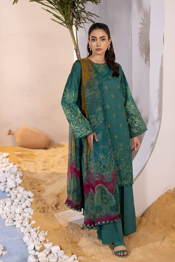 Ellena | Luxury Embroidered Collection|  P-05 - Hoorain Designer Wear - Pakistani Ladies Branded Stitched Clothes in United Kingdom, United states, CA and Australia