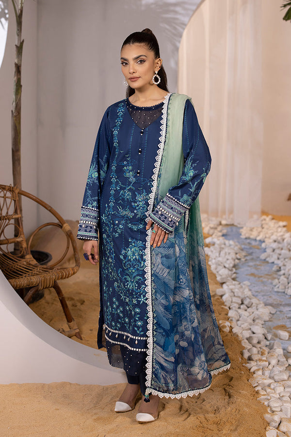 Ellena | Luxury Embroidered Collection|  P-06 - Hoorain Designer Wear - Pakistani Ladies Branded Stitched Clothes in United Kingdom, United states, CA and Australia