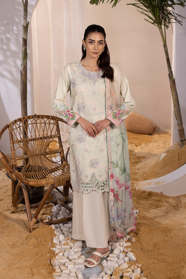 Ellena | Luxury Embroidered Collection|  P-07 - Hoorain Designer Wear - Pakistani Ladies Branded Stitched Clothes in United Kingdom, United states, CA and Australia
