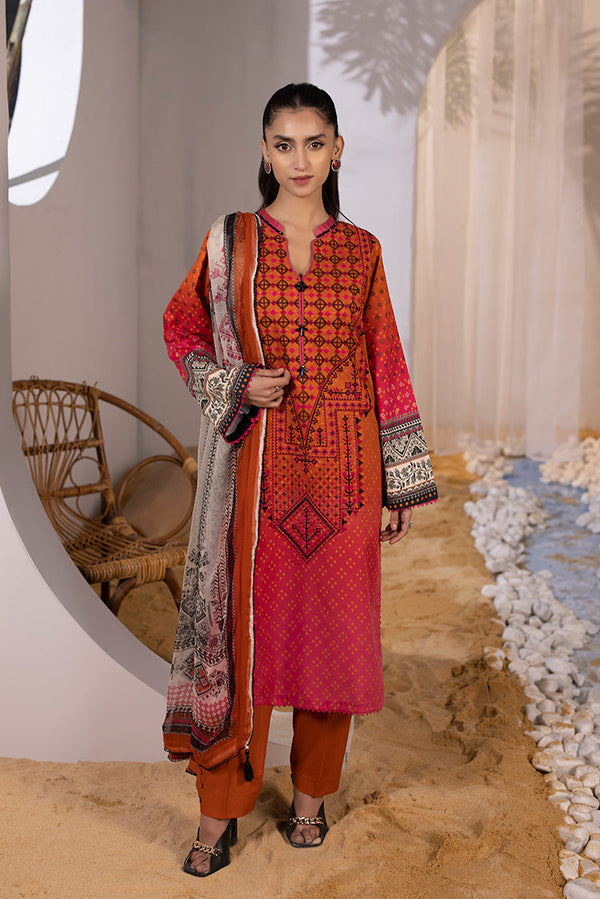Ellena | Luxury Embroidered Collection|  P-10 - Hoorain Designer Wear - Pakistani Ladies Branded Stitched Clothes in United Kingdom, United states, CA and Australia