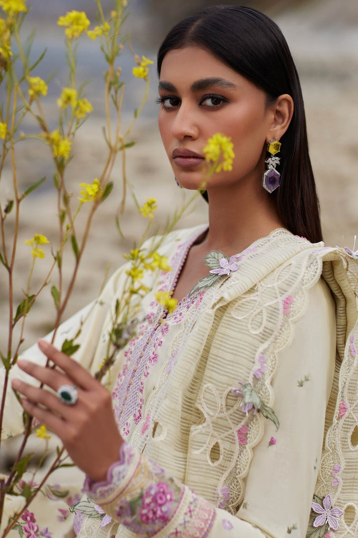 Elan | Lawn’24 | NEDINE (EL24-02 B) - Hoorain Designer Wear - Pakistani Ladies Branded Stitched Clothes in United Kingdom, United states, CA and Australia