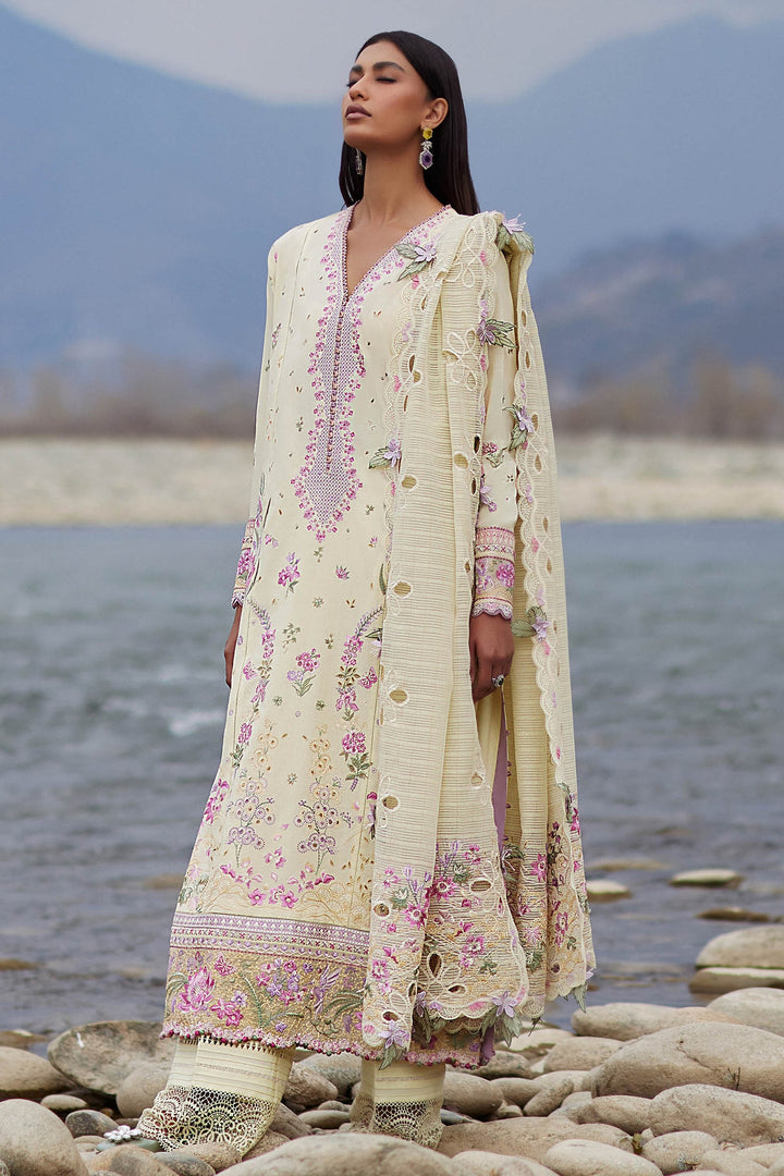 Elan | Lawn’24 | NEDINE (EL24-02 B) - Hoorain Designer Wear - Pakistani Ladies Branded Stitched Clothes in United Kingdom, United states, CA and Australia